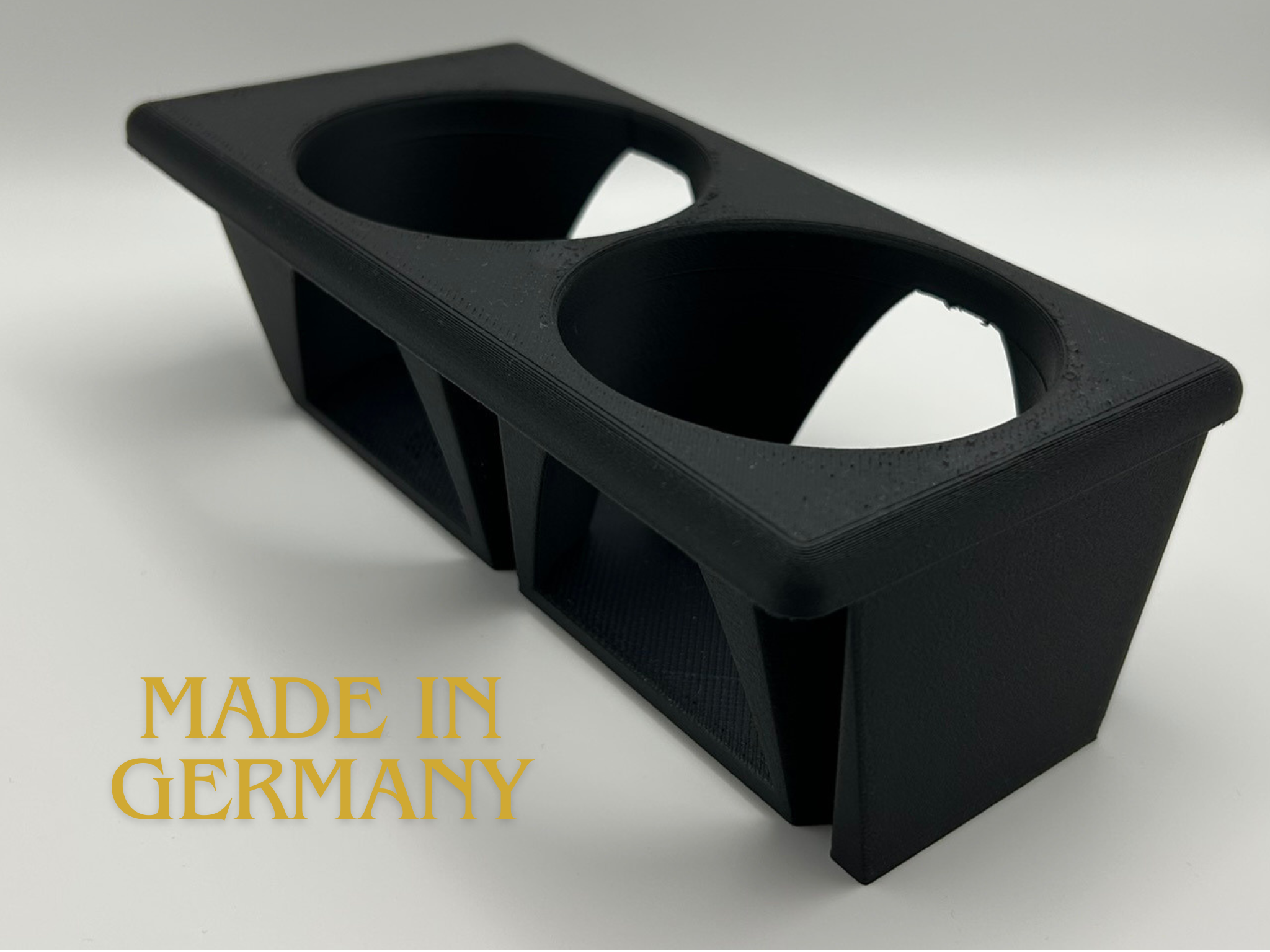 E36 Becherhalter Mittelkonsole aus ASA-CF bis 100°C Temperaturbeständig