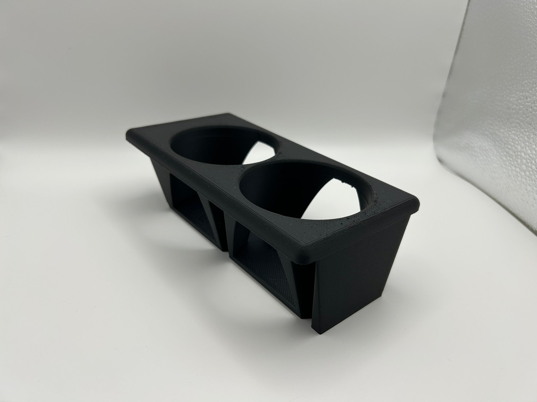E36 Becherhalter Mittelkonsole aus ASA-CF bis 100°C Temperaturbeständig